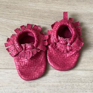 Freshly Picked Baby moccasins size 2